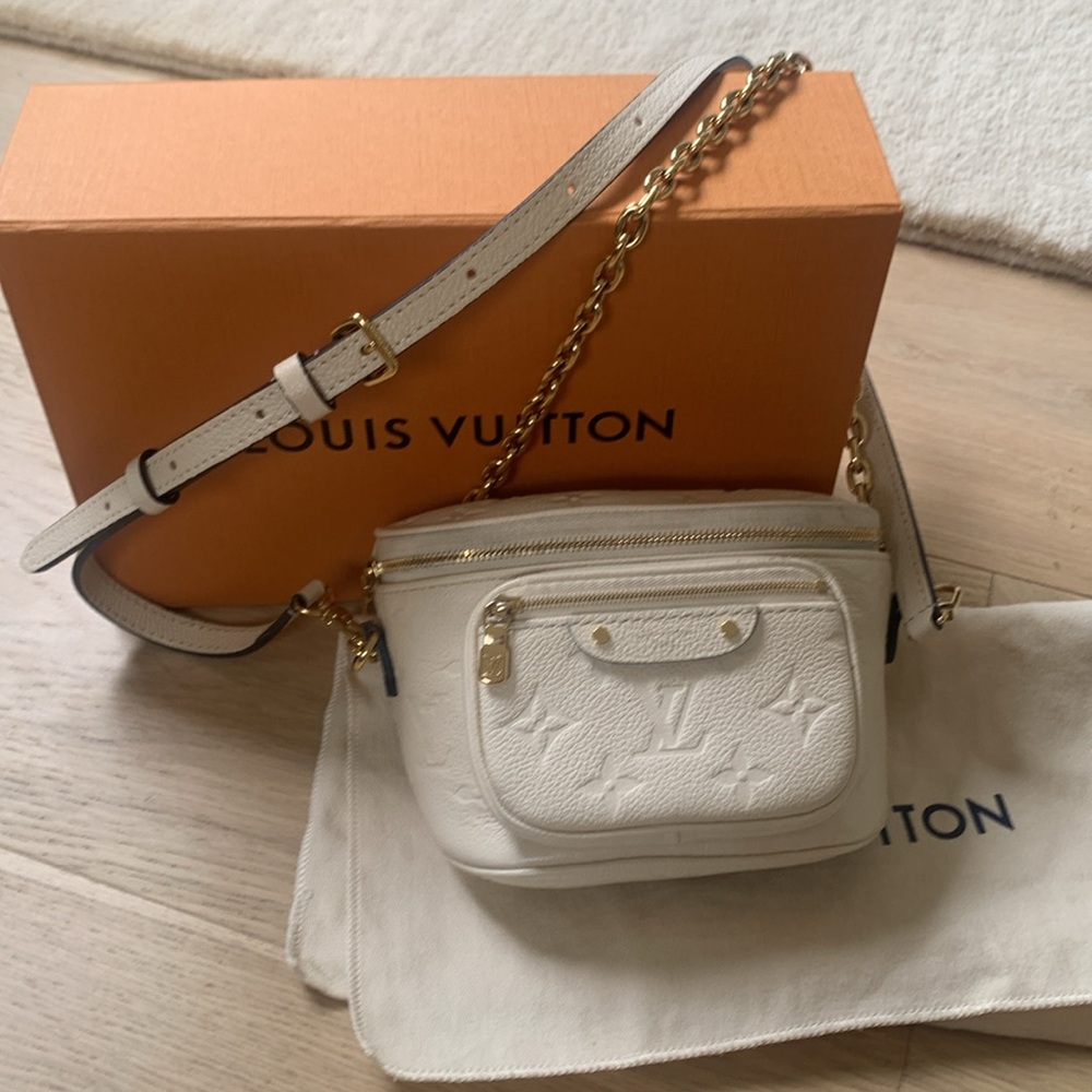 Louis Viutton Cream Mini Bumbag